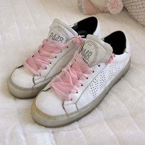 White P448 sneakers
